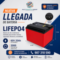 BATERÍA Litio LiFePO4 60V 20Ah PARA MOTO ELÉCTRICA