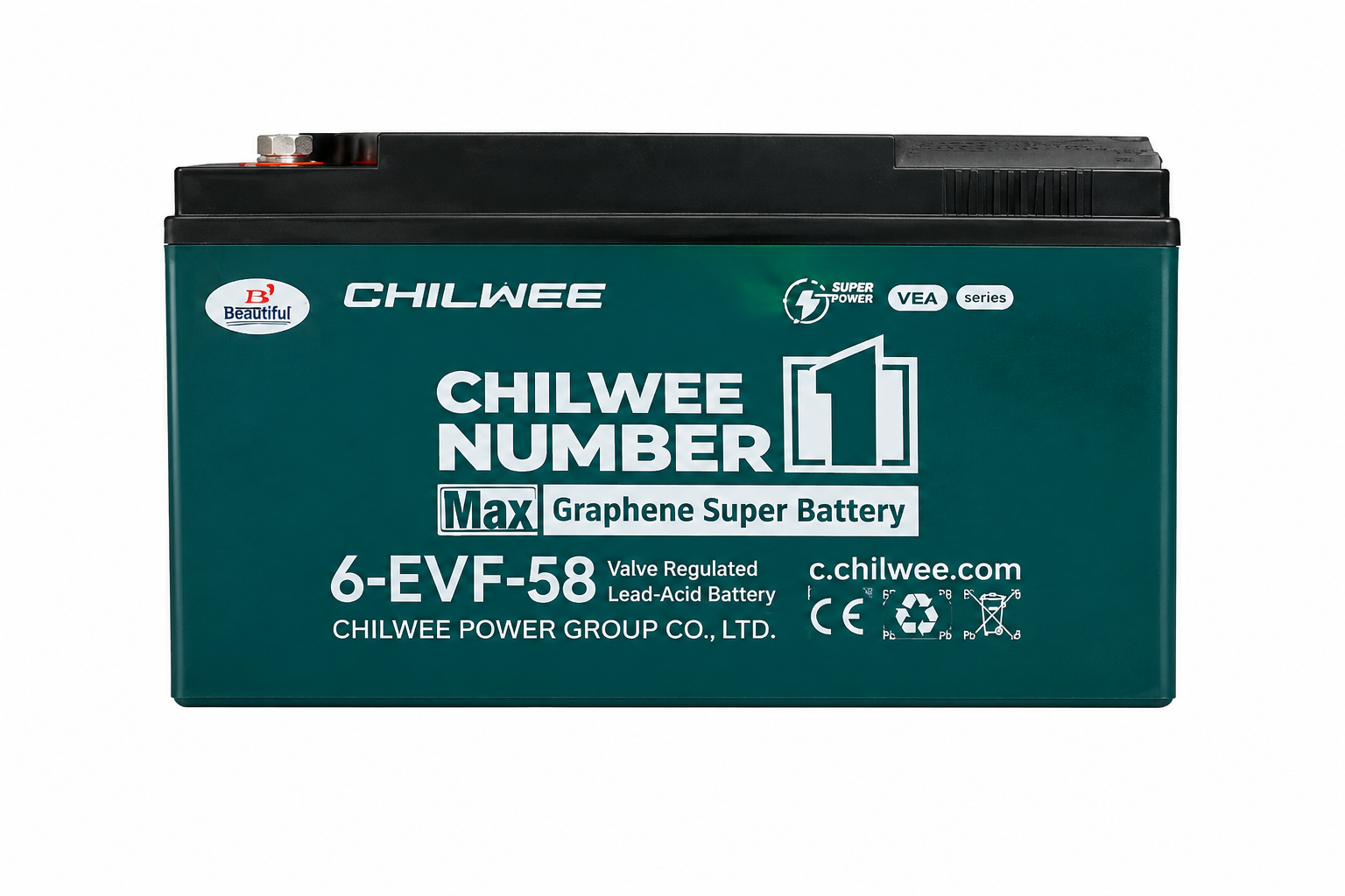 Batería CHILWEE 6-DZF-58