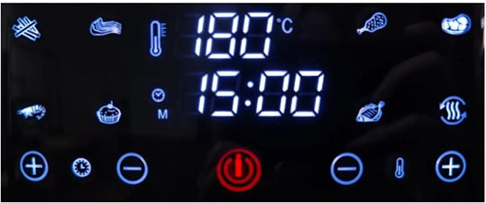 Freidora de aire 12L-2200W BOMA BM-880