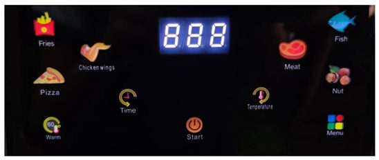 Freidora de aire 10 L - 1.4 kW BOMA BM-790C