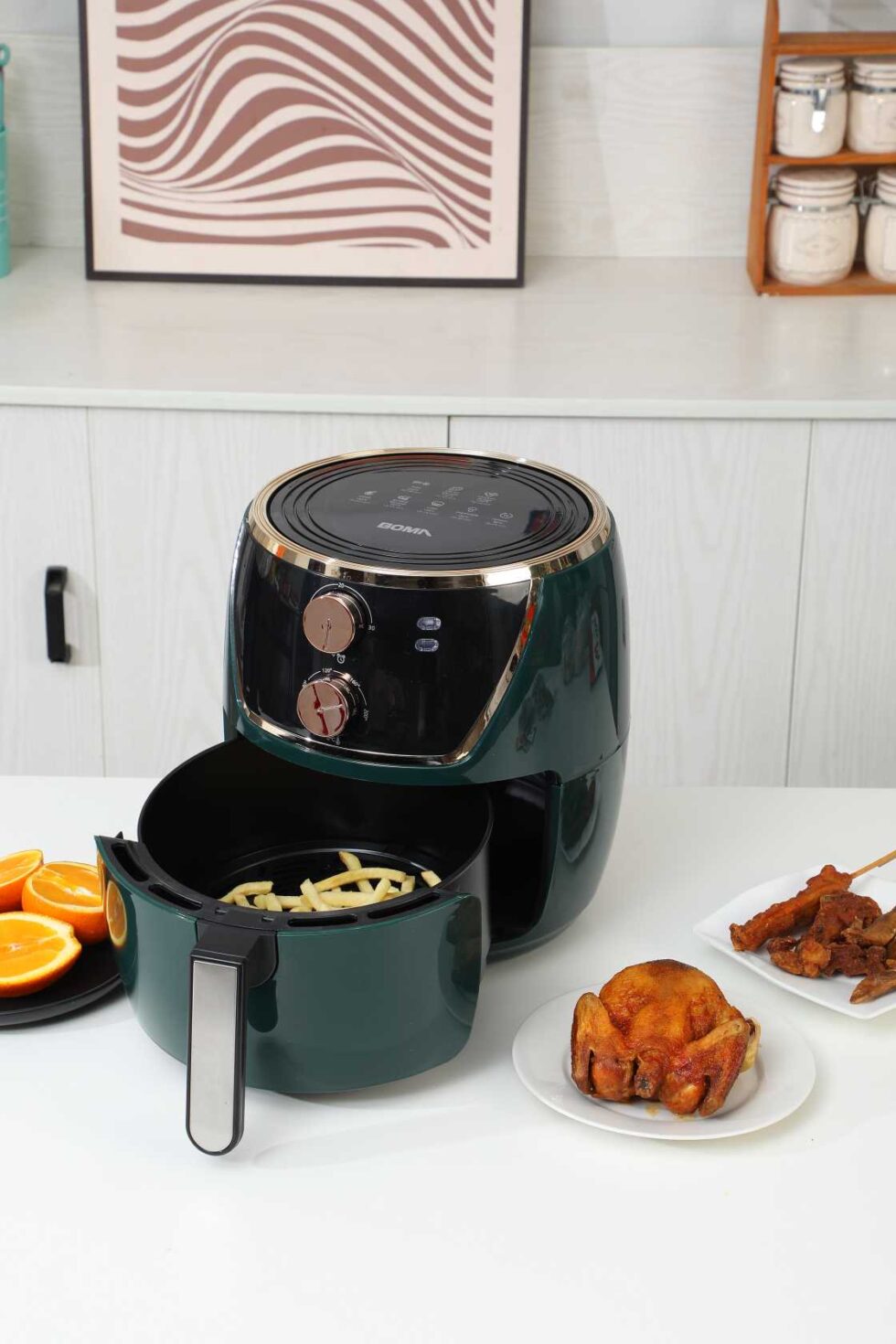 Freidora de aire 7L-1500W BOMA BM-208
