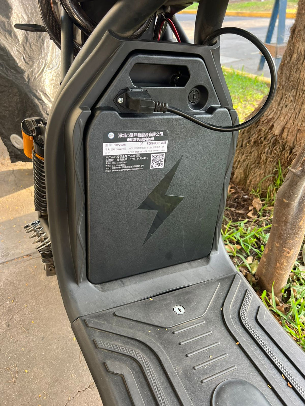 Batería de Litio para CITY COCO PEINSAC 60V 20Ah – Extraíble + CARGADOR