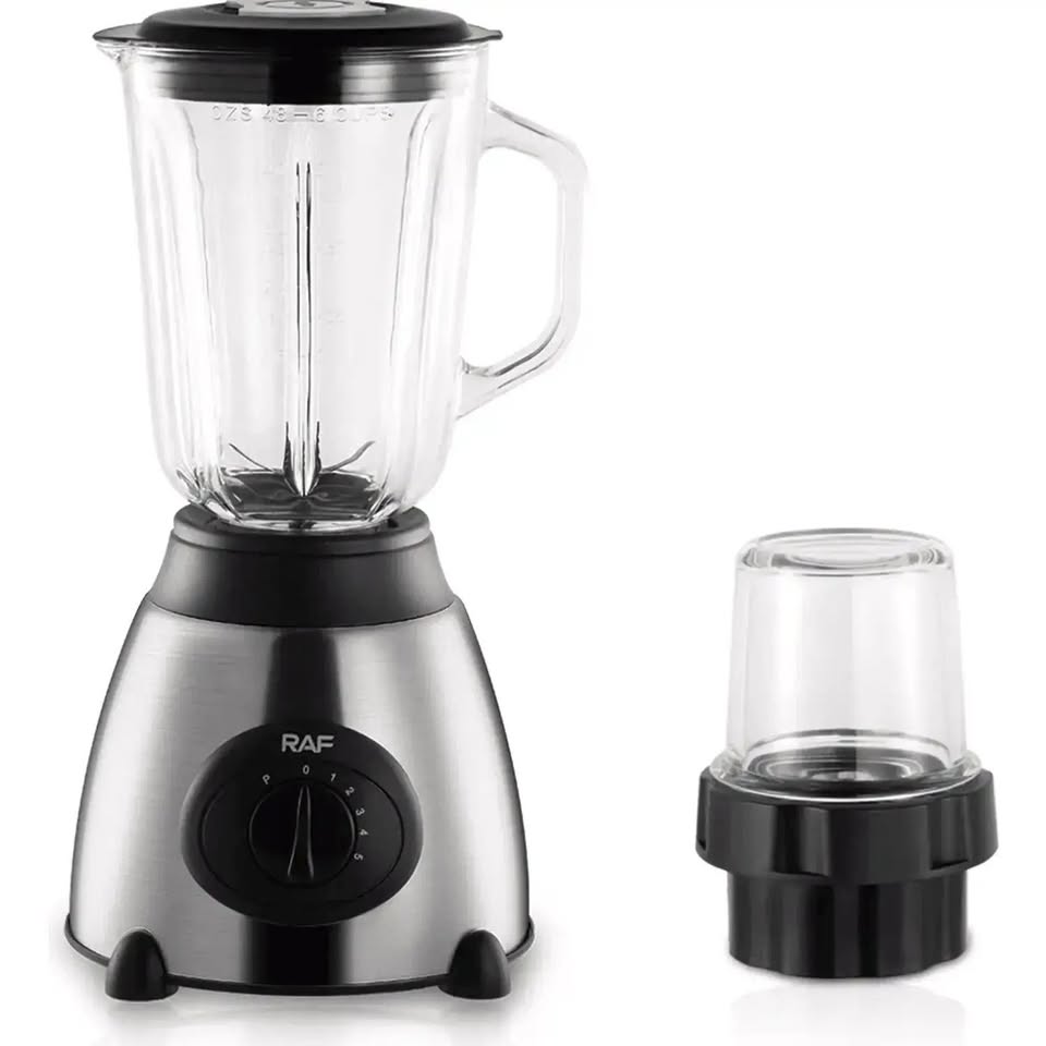 LICUADORA RAF 2 EN 1 R367 – VIDRIO + MOLINILLO