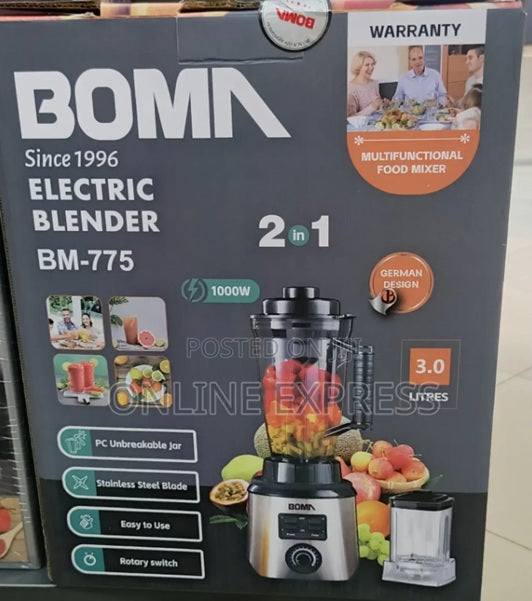 Licuadora Moledor 3 L BOMA BM-775