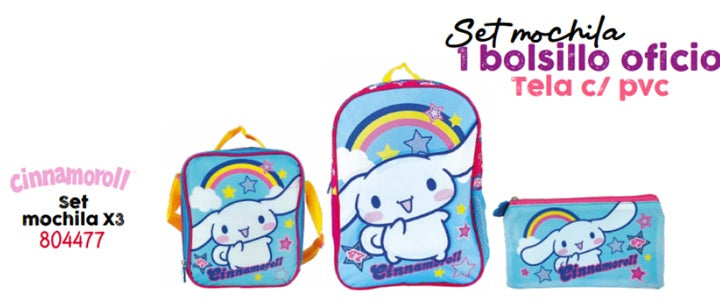 Set Maleta Escolar X3 – Kombat Scool (Oficio / Maleta Grande) | EVA 3D