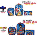 Set Maleta Escolar X3 – Kombat Scool (Oficio / Maleta Grande) | EVA 3D