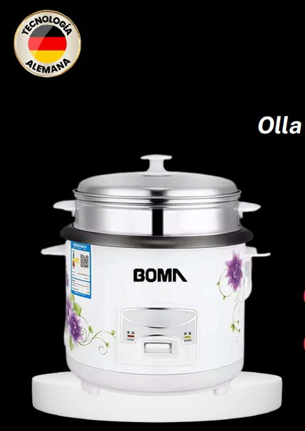 Olla Arrocera Vaporera 4L-700W BOMA BM-40JO2E