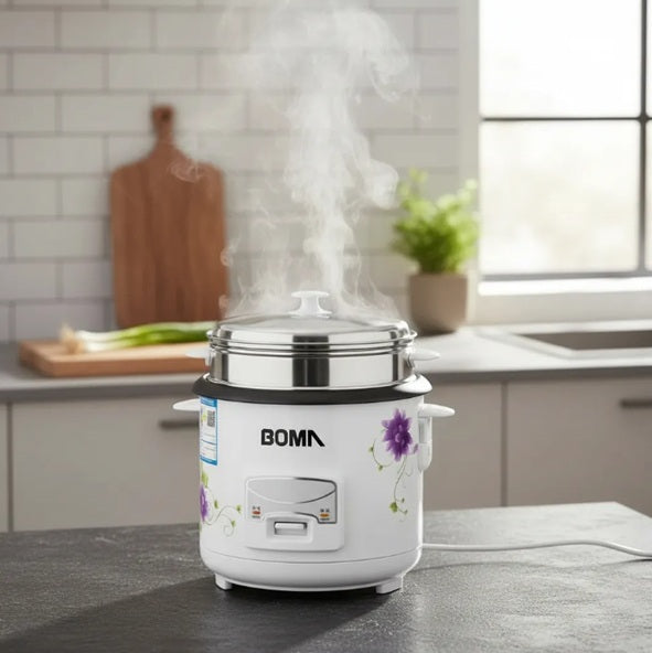 Olla Arrocera Vaporera 4L-700W BOMA BM-40JO2E
