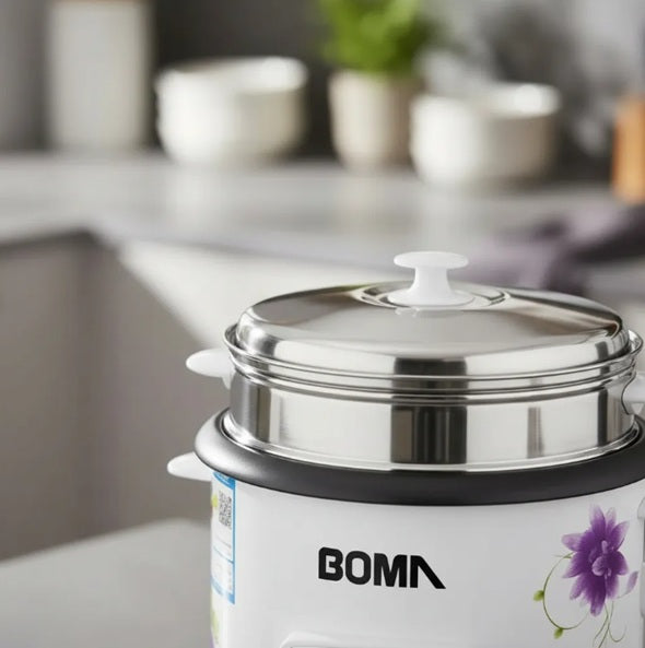 Olla Arrocera Vaporera 4L-700W BOMA BM-40JO2E