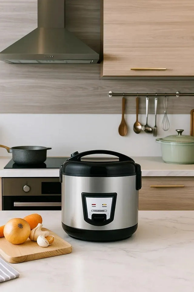 Olla Arrocera Inox de 7L-1300W BOMA BM-70D15A