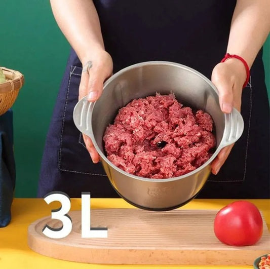 Picadora de Carne de Acero Inoxidable 3L  BOMA BM-7010-2