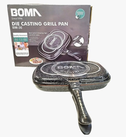 Sartén Grill Doble Cara BOMA BM-36