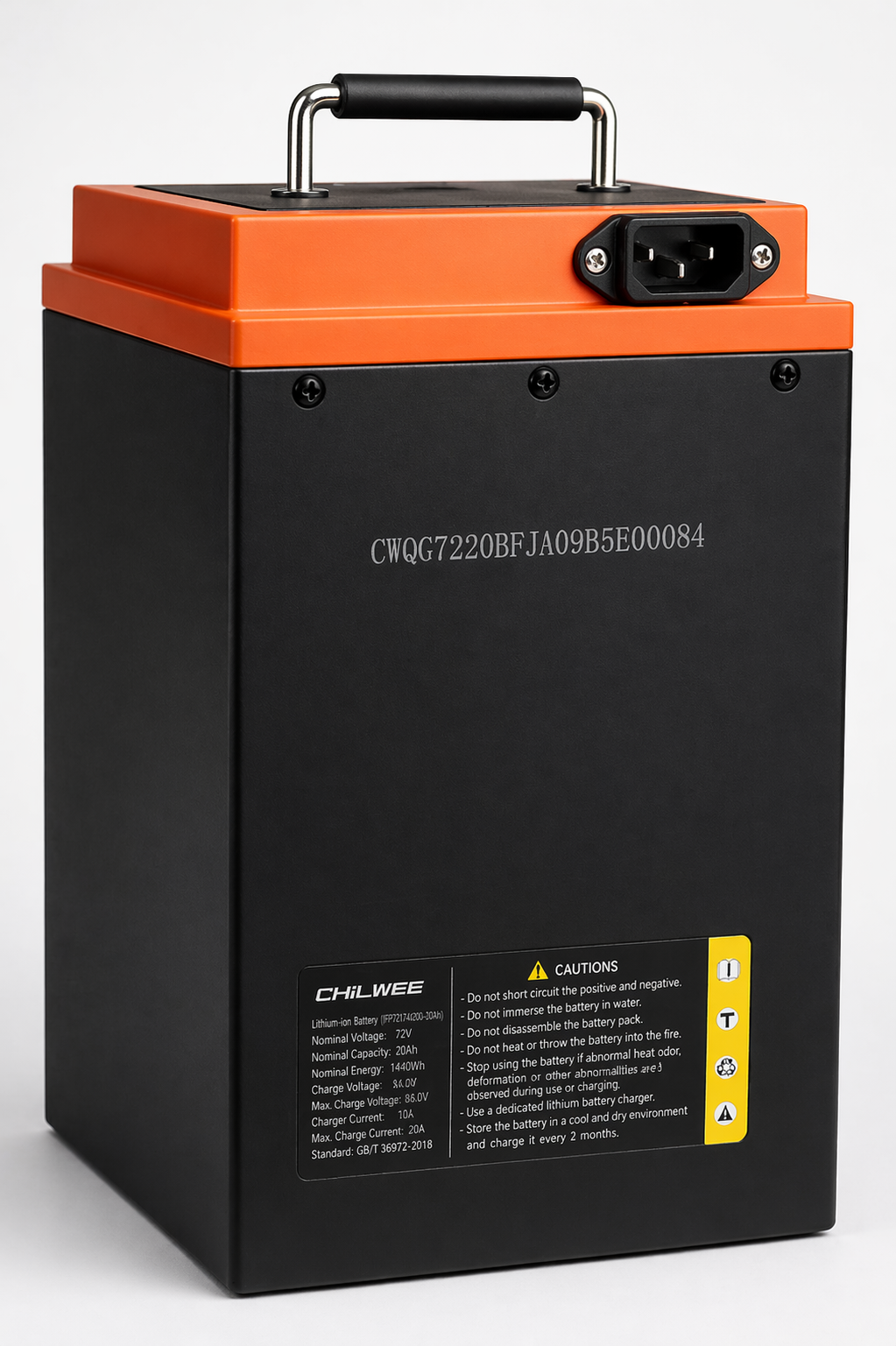 BATERÍA Litio LiFePO4 72V 20Ah PARA MOTO / TRIMOTO ELÉCTRICA