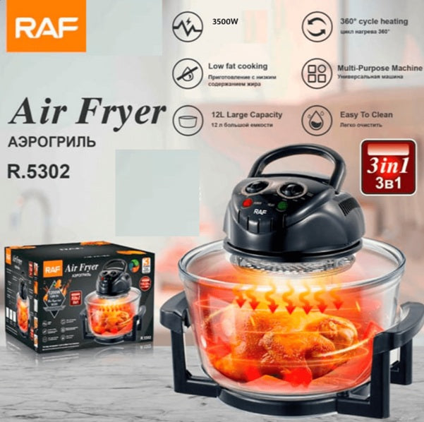 Freidora de aire de 12 litros